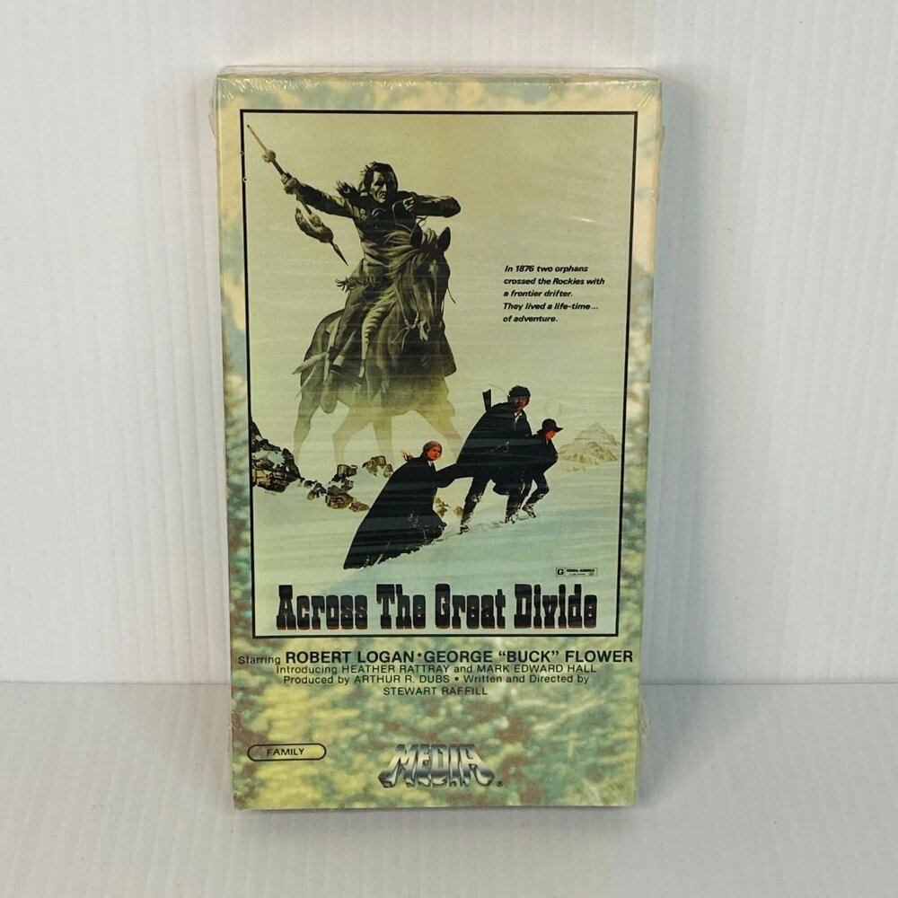 Across the Great Divide VHS New Sealed 1990 VTG 102min Color